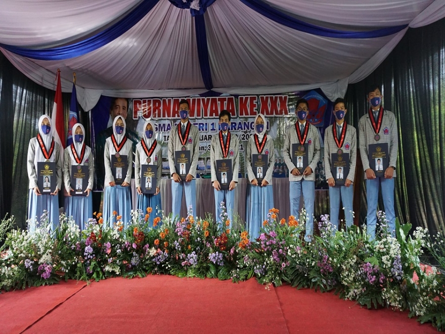 PURNAWIYATA XXX SMAN 1 KARANGAN TRENGGALEK TAHUN 2020/2021