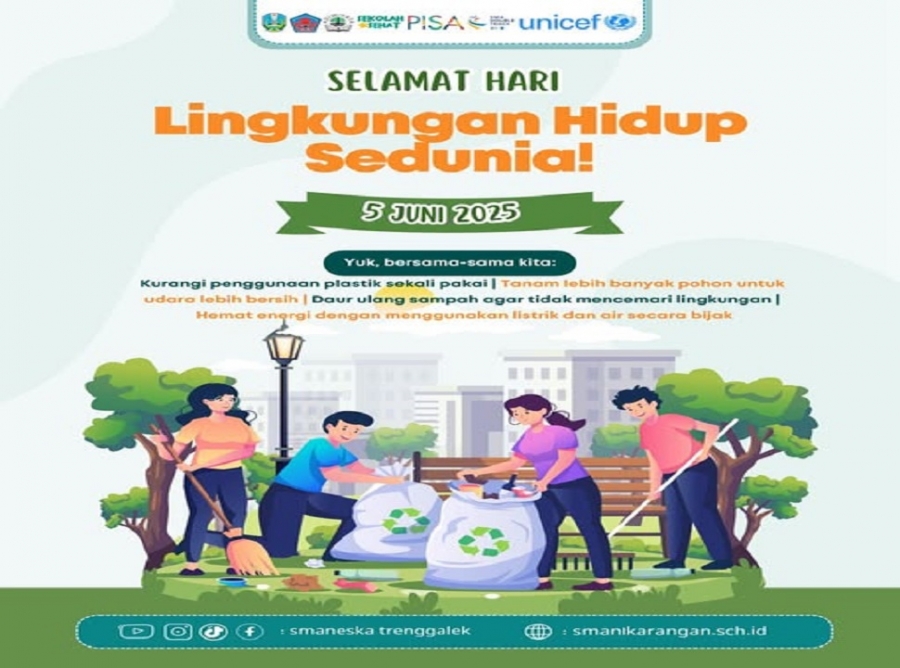 SELAMAT HARI LINGKUNGAN HIDUP SEDUNIA 5 JUNI 2025
