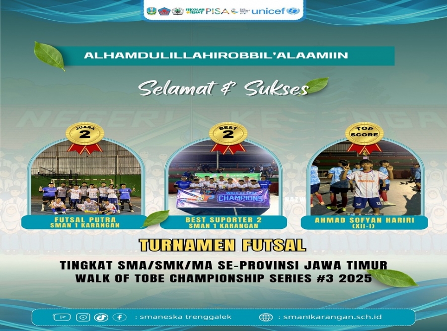 FUTSAL SMANESKA BORONG 3 KEJUARAAN PADA EVENT WOT #3 2025