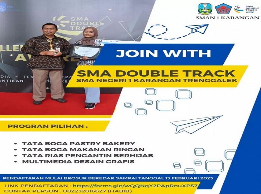 GALI POTENSI DENGAN IKUTI PROGRAM DOUBLE TRACK SMANESKA