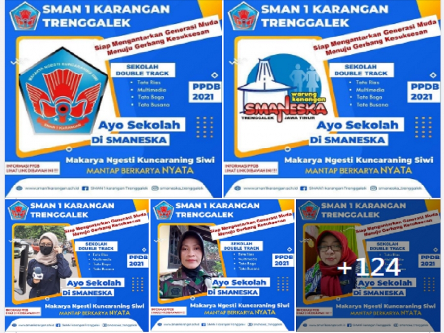 ALBUM DUKUNGAN "AYO SEKOLAH DI SMANESKA" TAHUN 2021