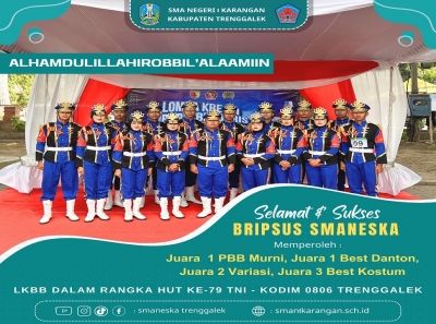 BRIPSUS SMANESKA BORONG 4 GELAR JUARA DI LKBB HUT TNI KE-79