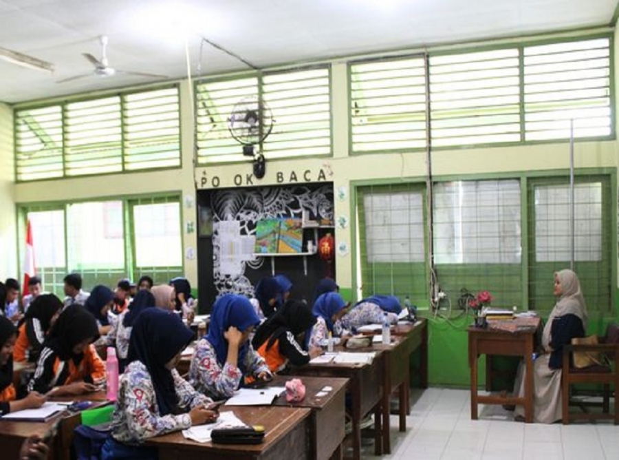 BIMBEL AIRLANGGA DAN SMAN 1 KARANGAN SUKSES GELAR TRY OUT