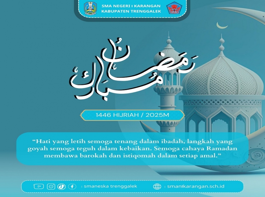 SELAMAT MENUNAIKAN IBADAH PUASA 1446 HIJRIAH