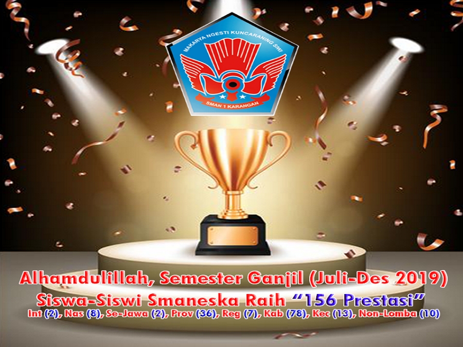 CATATAN EMAS SMANESKA KURUN WAKTU SEMESTER GANJIL 2019/2020