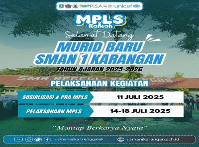 SELAMAT DATANG MURID BARU SMANESKA TAHUN AJARAN 2025/2026