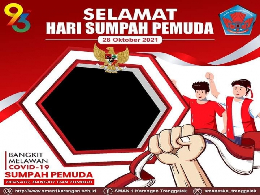 Twibbonize PERINGATAN HARI SUMPAH PEMUDA 2021