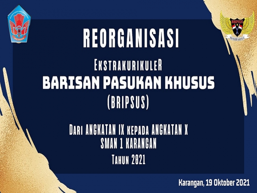Reposted from @bripsus_smaneska [19 OKTOBER 2021]