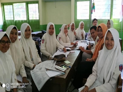PEMANTAPAN UNBKS BERSAMA SISWA-SISWI KELAS XII SMANESKA