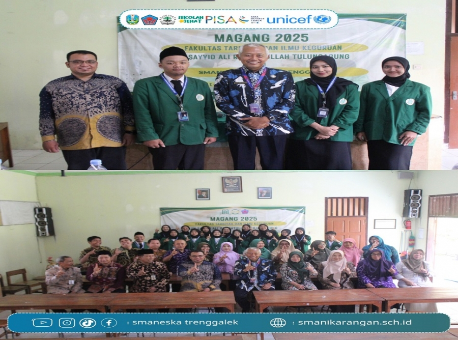 PEMBUKAAN MAGANG 2025 UIN TULUNGAGUNG DI SMANESKA