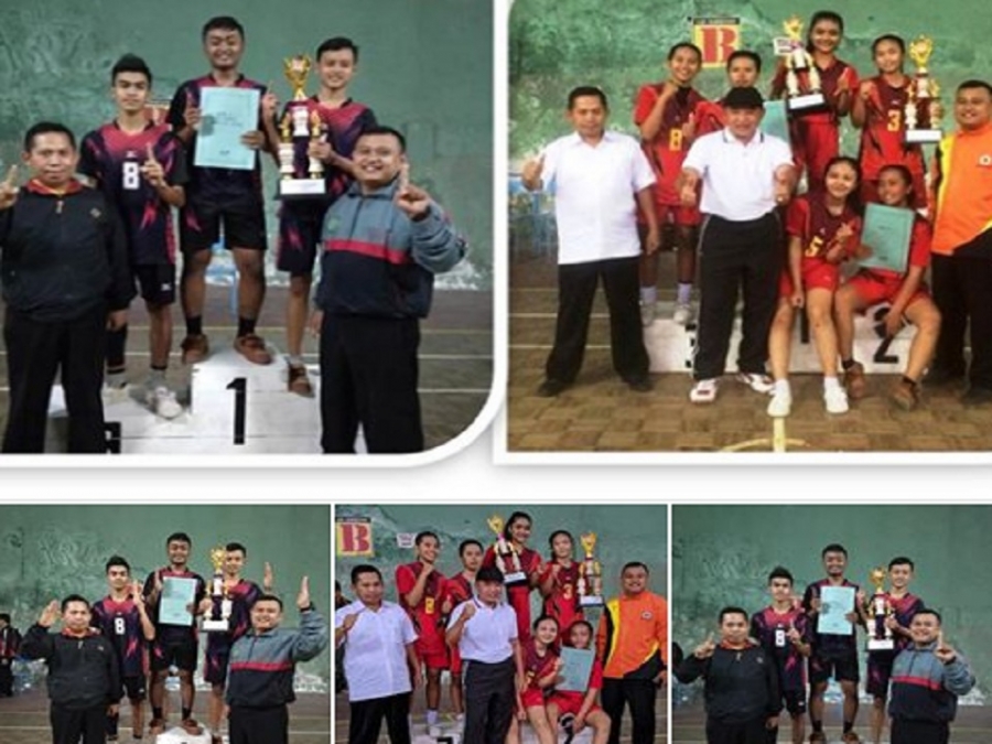 TIM SEPAK TAKRAW PUTRA SMAN 1 KARANGAN RAIH &ldquo;JUARA 1&rdquo;