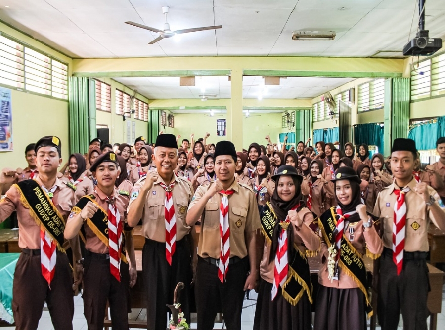 DEWAMADIEN SMAN 1 KARANGAN SUKSES GELAR MUSTEGAK 2024