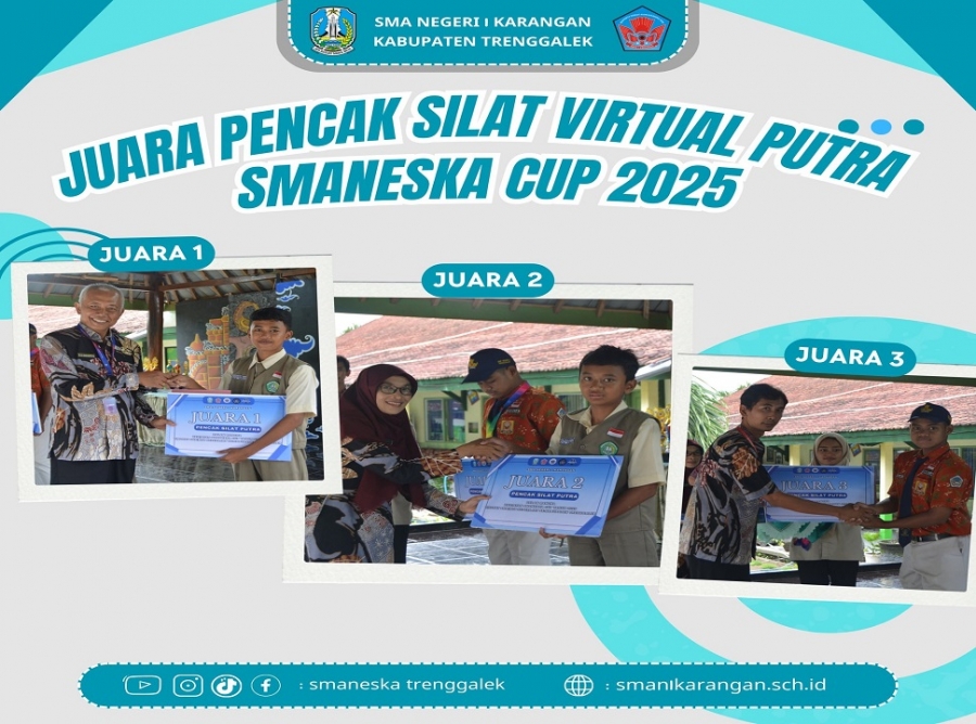 SELAMAT KEPADA PARA JUARA LOMBA PENCAK SILAT SMANESKA CUP 2025