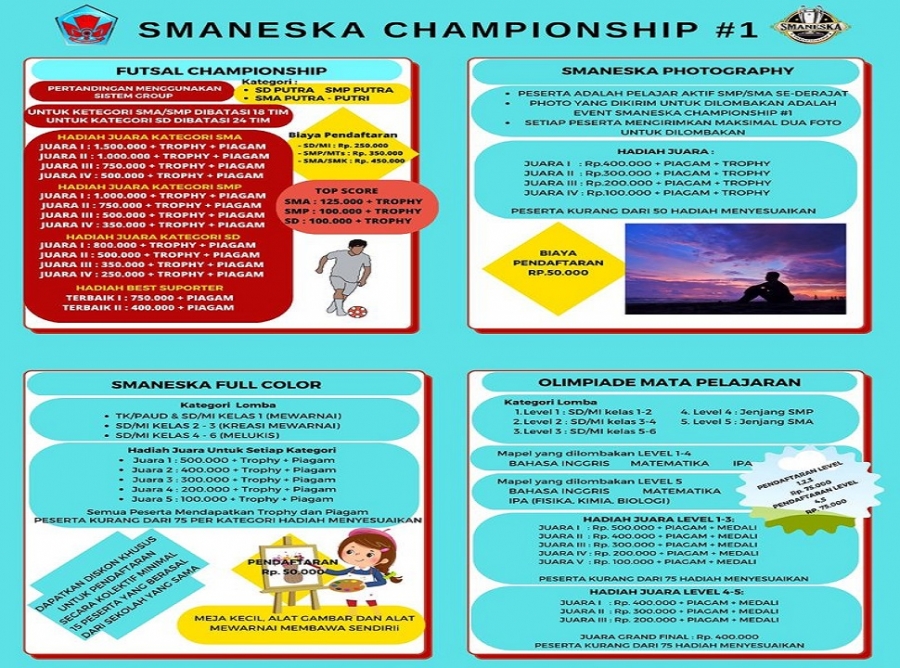 EVENT TERBESAR TAHUN 2023 YANG DISELENGGARAKAN OLEH SMANESKA