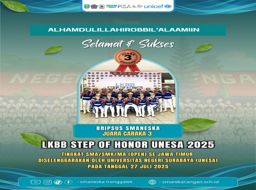 BRIPSUS SMANESKA RAIH JUARA CARAKA 3 DI LKBB UNESA 2025