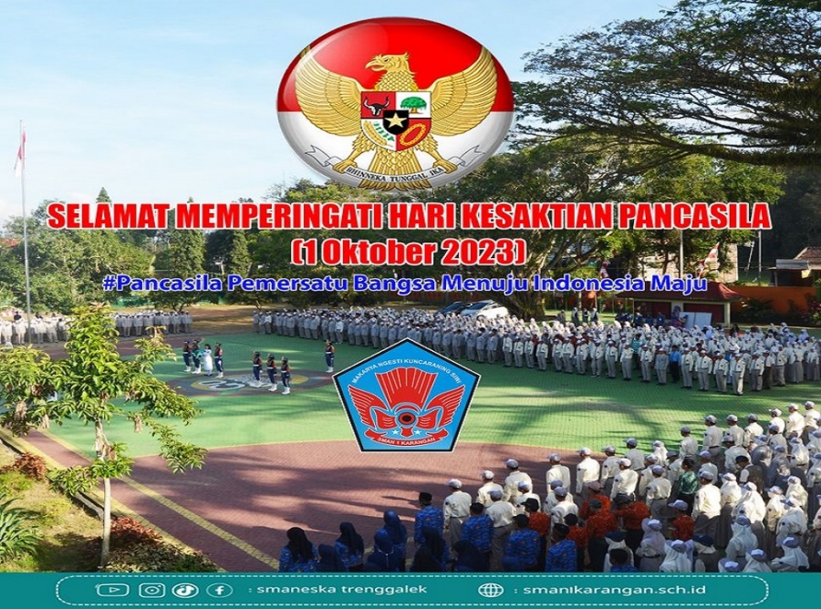 SELAMAT MEMPERINGATI HARI KESAKTIAN PANCASILA