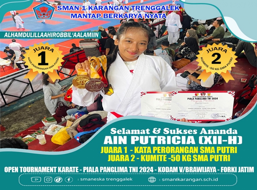 AIN PUTRICIA XII-H  MEMBORONG 2 KEJUARAAN PIALA PANGLIMA TNI