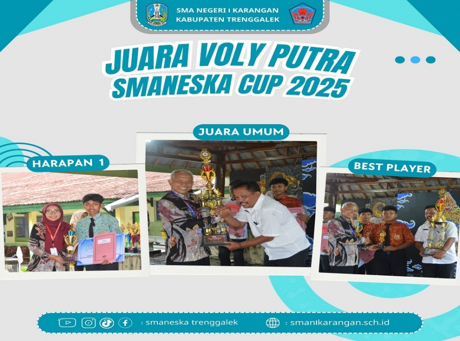 SMPN 1 MUNJUNGAN KEMBALI REBUT PIALA BERGILIR