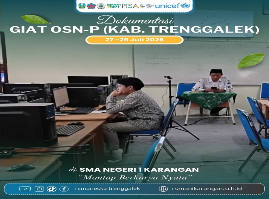 SMANESKA SUKSES JADI TUAN RUMAH PELAKSANAAN OSN-P 2026