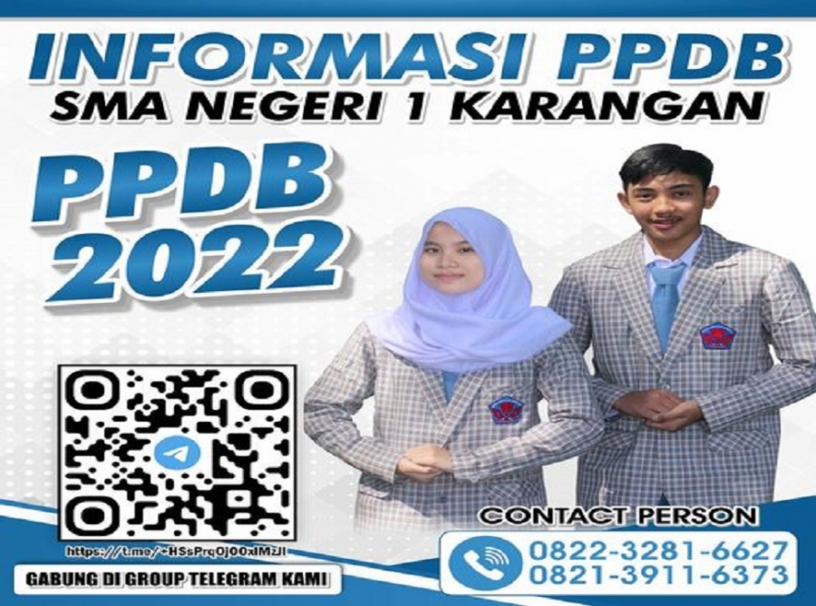 INFORMASI PENERIMAAN PESERTA DIDIK BARU SMAN 1 KARANGAN.