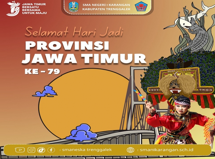 SELAMAT HARI JADI PROVINSI JAWA TIMUR KE-79 TAHUN 2024