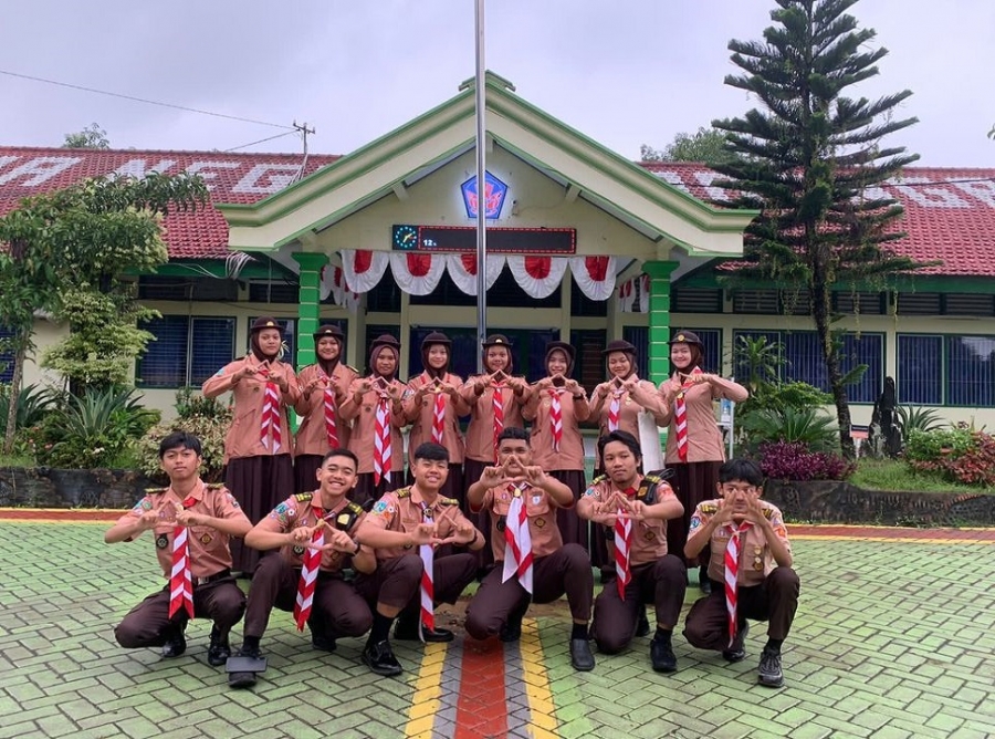 SMANESKA IKUTI GIAT PEMBUKAAN PERKEMAHAN WIRAKARYA 2023