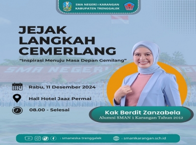 KISAH INSPIRASI KAK BERDIT ALUMNI SMANESKA TAHUN 2012
