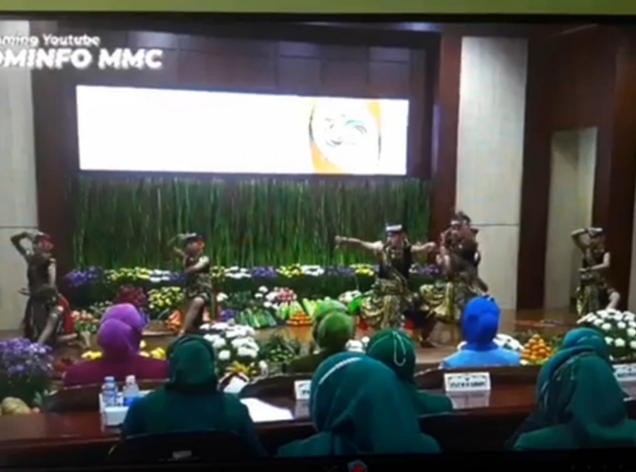 TARI JARANAN TURONGGO YAKSO - SMAN 1 KARANGAN TRENGGALEK&rdquo; TAPIL LANCAR DAN APIK PADA &ldquo;PERINGATAN HARI KESATUAN GERAK PPP KE-50 TAHUN 2022