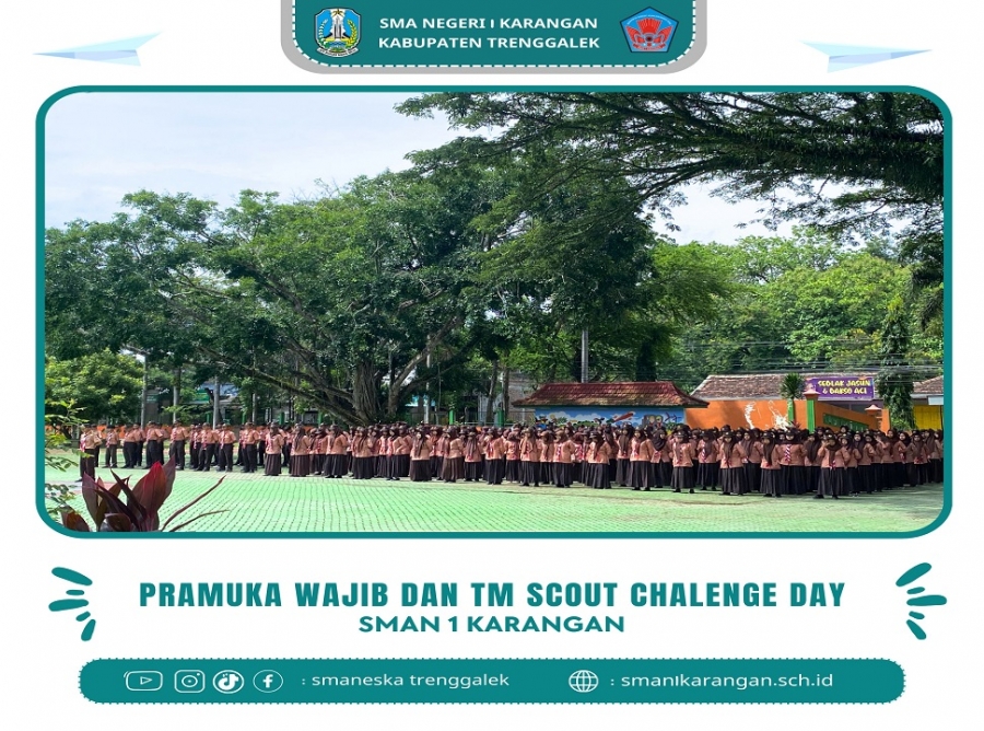 SMANESKA GELAR PRAMUKA WAJIB DAN TM SCOUT CHALLENGE DAY #2