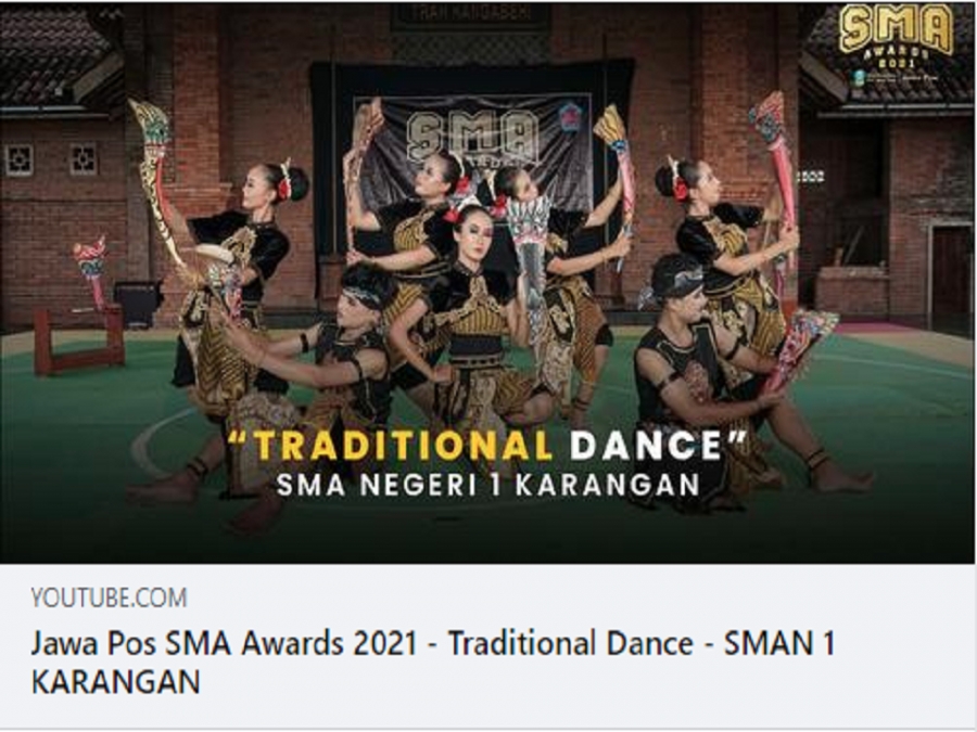 Jawa Pos SMA Awards 2021 - Traditional Dance - SMAN 1 KARANGAN