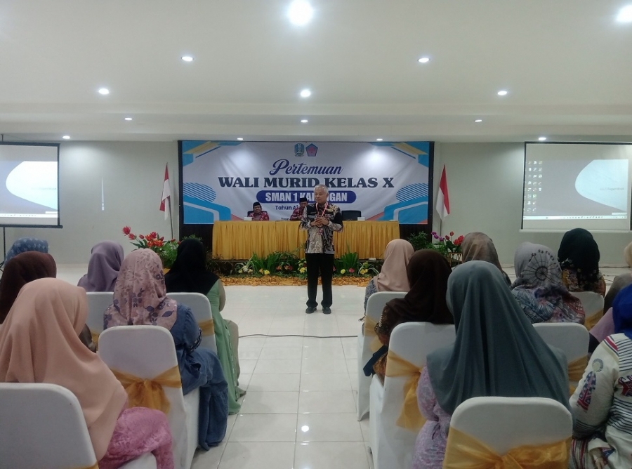PERTEMUAN WALI MURID KELAS X SMAN 1 KARANGAN TAHUN 2024