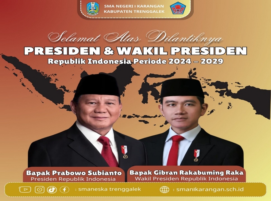 SELAMAT &amp; SUKSES PELANTIKAN PRESIDEN DAN WAKIL PRESIDEN RI