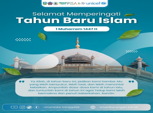 SELAMAT TAHUN BARU HIJRIAH, 1 MUHARAM 1447 HIJRIAH