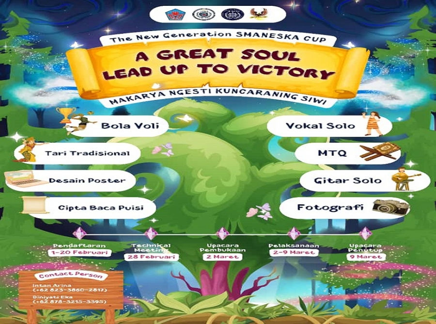 DAFTARKAN DIRI KALIAN PADA EVENT SMANESKA CUP TAHUN 2024