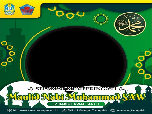 Twibbon dalam rangka memperingati MAULID NABI MUHAMMAD SAW