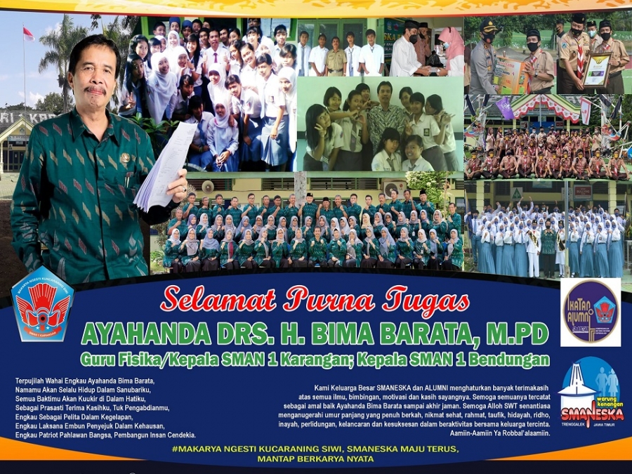 PURNA TUGAS KEPALA SMAN 1 KARANGAN TAHUN 2021